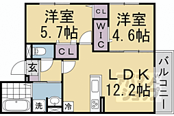 京都市営烏丸線 北大路駅 徒歩9分 2階/-