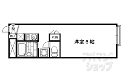 京福電気鉄道北野線 北野白梅町駅 徒歩23分 1階/-