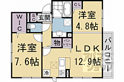 ルピナス北白川 1階
