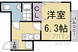 ハイム京都下鴨 2階