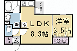 京都市営烏丸線 今出川駅 徒歩17分
