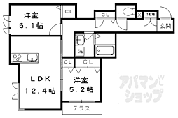京都市営烏丸線 松ヶ崎駅 徒歩1分 1階/-