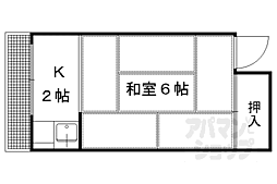 岡田アパート 3階/8