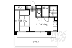 メモリー北白川 3階/301