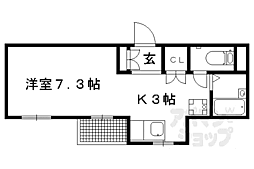エル藤田 ワンルームの間取図画像