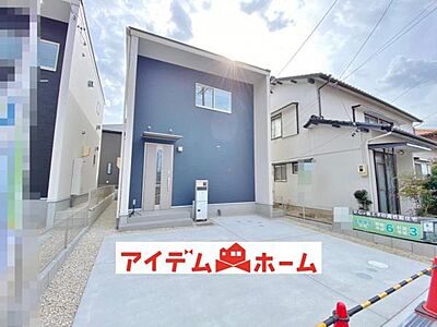 外観：〇●1号棟(撮影2025年2月)●〇　　 堂々完成即入居可　　　　　　　　　　　　 アイデムホーム南店は緑区役所から徒歩2分 水曜日も営業しております　　　　　 