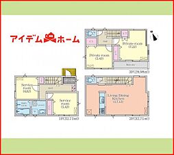 物件画像 西区枇杷島425　全2棟　2号棟