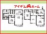 間取り：2号棟　間取り図　