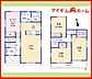 間取り：B号棟　間取図