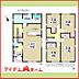 間取り：1号棟　間取図