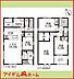 間取り：1号棟　間取図