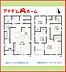 間取り：2号棟　間取図