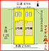 間取り：1号棟　配置図