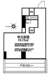 レオ新宿の間取図画像