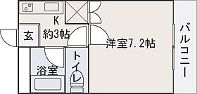 リバーシティ都 505 ｜ 岡山県瀬戸内市邑久町豆田（賃貸マンション1K・4階・23.40㎡） その2