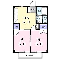 ハイツ運動公園 202 ｜ 岡山県備前市伊部（賃貸アパート2DK・2階・40.04㎡） その2