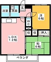 サンガーデン 101 ｜ 岡山県瀬戸内市長船町飯井（賃貸アパート2LDK・1階・54.16㎡） その2