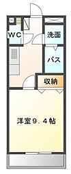 間取図画像 1K