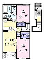 コーリン是則　II 203 ｜ 大分県中津市大字是則379-2-1（賃貸アパート2LDK・2階・58.67㎡） その2