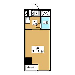 間取図画像 ワンルーム