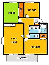 サンプレイスジョウナンＥ 2階/202号室