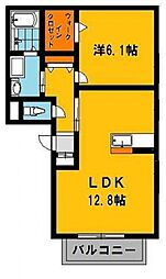 ルピナスコートC 2階