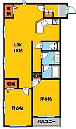 メルローズプレイス宇都宮 3階