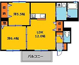 ヴィータ・ヴァロール 1階/105号室