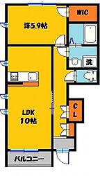 エルヴィータα　Ａ 1階