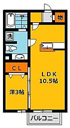 プランドールJ 1階/105号室