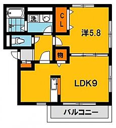 エスポワール若松原 2階