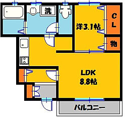 ひえいる館 1階/105号室