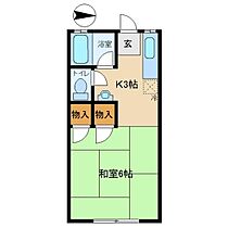 プリンス立花Ｂ棟  ｜ 兵庫県尼崎市上ノ島町３丁目8-26（賃貸アパート1K・1階・22.00㎡） その2