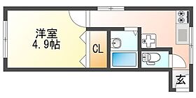 スウィートハイム 208 ｜ 兵庫県尼崎市大物町１丁目（賃貸マンション1K・2階・19.00㎡） その2