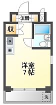 ハイツ大和II 201 ｜ 兵庫県尼崎市南武庫之荘３丁目（賃貸マンション1R・2階・19.40㎡） その2