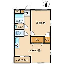 ハイツ安倉 10C ｜ 兵庫県尼崎市稲葉荘３丁目（賃貸アパート1LDK・1階・34.65㎡） その2