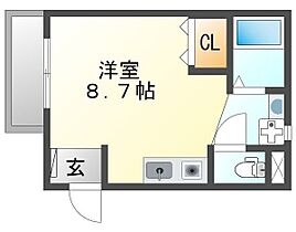 Ｃａｍｅｌｌｉａ 101 ｜ 兵庫県尼崎市七松町３丁目2-1（賃貸アパート1R・1階・23.62㎡） その2