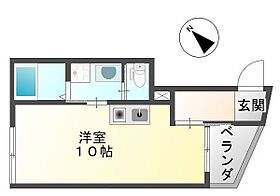 コンフォート武庫之荘東 201 ｜ 兵庫県尼崎市武庫之荘東２丁目（賃貸アパート1R・2階・25.38㎡） その2