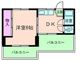 向川原土井マンション 311 ｜ 兵庫県尼崎市西立花町２丁目（賃貸マンション1DK・3階・21.96㎡） その2