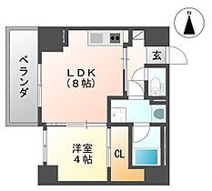 ネクストステージ立花 501 ｜ 兵庫県尼崎市七松町１丁目（賃貸マンション1LDK・5階・34.74㎡） その2