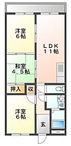 シャトー塚口Ａ棟 505 ｜ 兵庫県尼崎市上ノ島町１丁目（賃貸マンション2LDK・5階・67.83㎡） その2