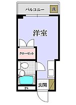 フローレス元町 201 ｜ 東京都清瀬市元町１丁目11-21（賃貸マンション1R・2階・14.88㎡） その2