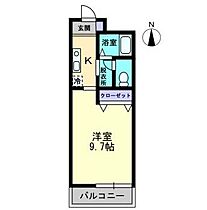 フィネスエンゼル 305 ｜ 愛媛県松山市西石井2丁目（賃貸アパート1K・3階・27.39㎡） その2