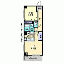 フィネス竹原 104 ｜ 愛媛県松山市竹原3丁目（賃貸マンション1LDK・1階・44.66㎡） その2