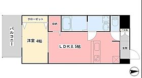 GRANDE ARCHE EDAMATSU 403 ｜ 愛媛県松山市枝松4丁目（賃貸マンション1LDK・4階・35.94㎡） その2