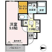 クロノス楓 103 ｜ 愛媛県松山市清水町3丁目（賃貸アパート1K・1階・31.09㎡） その2