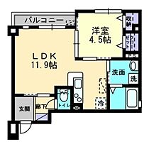 フォブール平和通 303 ｜ 愛媛県松山市平和通3丁目（賃貸マンション1LDK・3階・40.10㎡） その2