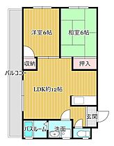 ハイツ岡沢 301 ｜ 和歌山県御坊市薗150-2（賃貸アパート2LDK・3階・50.00㎡） その2