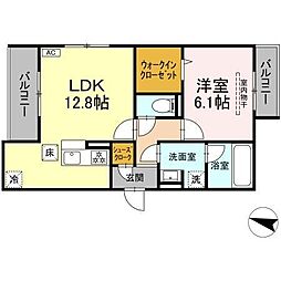 OGI 1LDKの間取図画像