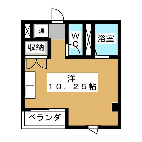 ヌーベルホーム渡辺 ｜栃木県宇都宮市大曽２丁目(賃貸マンション1R・3階・24.71㎡)の写真 その2